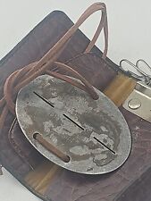 WW2 Spanische Division Azul Blau Division Munoz Lötzinn im Lederetui