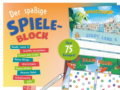 Der spaßige spieleblock - spaßige,
