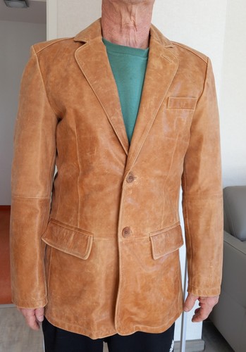 Herren lederblazer aus - herren,