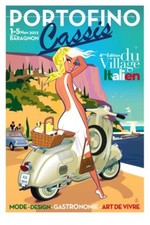 Poster Italien - size A3 cm