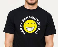 paramotor, motorschirm, paramoteur tshirt HAPPY PARAMOTOR DAY