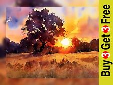 Majestätische Abendszene