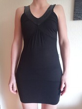 Top Longtop Schwarz Glitzer