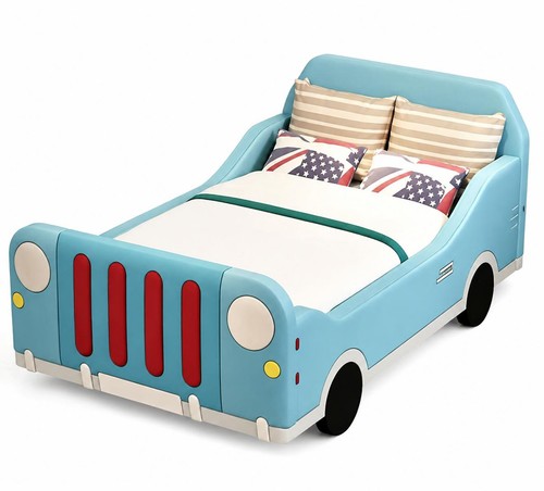 Blaues autobett kinderbett - blaues,