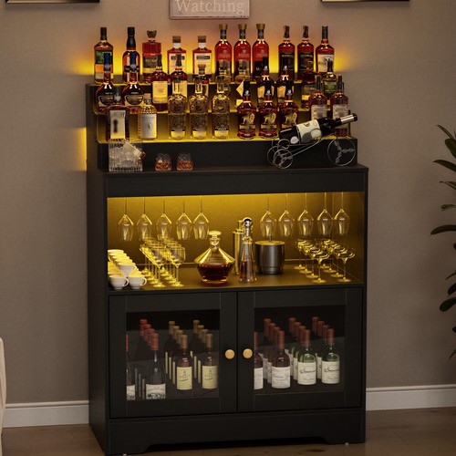 Weinbarschrank mit led - weinbarschrank,