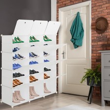 12 Fächer Kunststoff Lagerung Kleiderschrank Kleidung Organizer Schrank Schrank