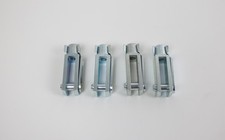 4 x Gabelkopf mit Sicherung M8