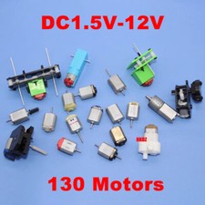 DC1.5-12V Mini 130 Micro Motor Getriebe Runde Elektromotor RC Auto Spielzeug DIY