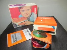 Juniorfon,Spielzeugplattenspieler,in OVP+15 Platten,DDR Spielzeug