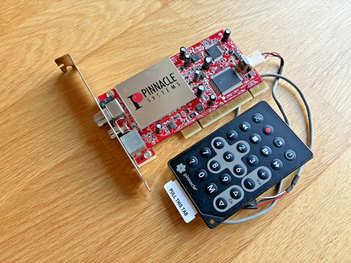 Pinnacle tuner pci karte - pinnacle, pci-karte