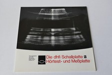 DHFI SCHALLPLATTE NR. 2 ++ LP Hörtest- und Meßplatte + AUDIOPHILE TEST LP + TOP
