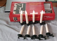 9 LED Christbaumkerzen Kabellose Kerzen Innen mit Funkfernbedienung,Weihnachten 