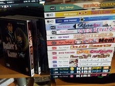 Manga Paket Ryo Takagi: 18 Bande, teilweise HOCHRAR!  BL!  1 Komplettr. viel OS!