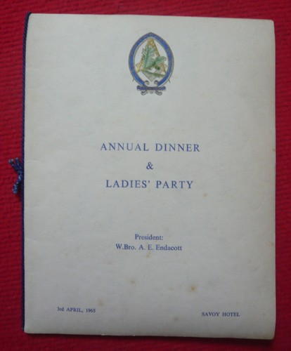 Menu savoy hotel 3 april - savoy,