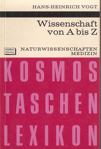Kosmos bibliothek 269 vogt - kosmos,