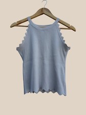 Beige Top Gr. M | Damen