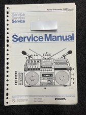 PHILIPS D8714 Radiorecorder