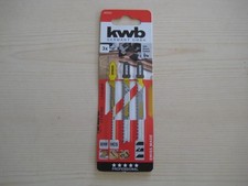 KWB 3er Pack Stichsägebätter T101AO/T101BIF/LAMINAT,Holzbearbeitung/HCS/BIM