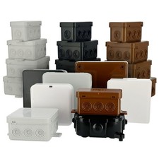 Abzweigdose Verteilerkas Halogenfrei Wasserdicht Kabel Verteilerdose Aufputz EDO