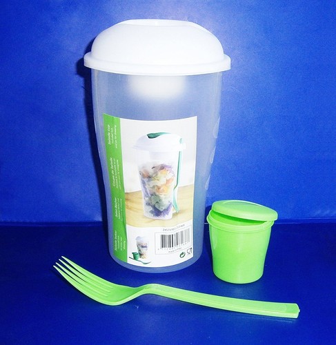 Salatbecher 850ml mit - salatbecher,