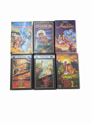 Vhs kinderfilme disney - 6x,