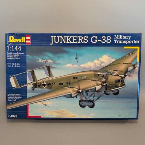 Revell 04021 junkers 38 - revell, g-38
