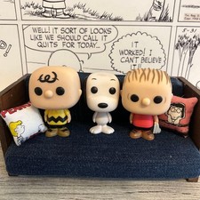 Funko Pop Peanuts Set Charlie