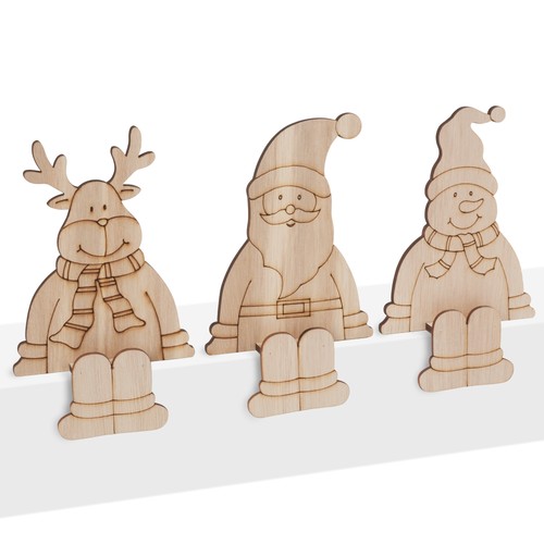 Kantenhocker weihnachtstrio - kantenhocker,