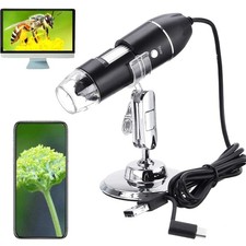 Modernes USB Digitalkamera Mikroskop für Schule & Forschung - 2MP HD Qualität