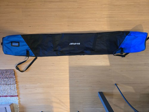 Skisack blau etwa 240x30cm