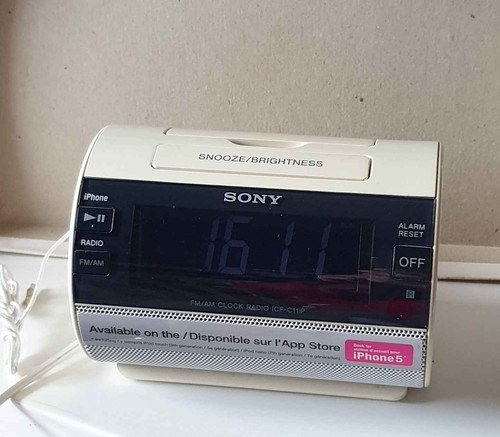 Sony icf c11ip digitaler - sony,