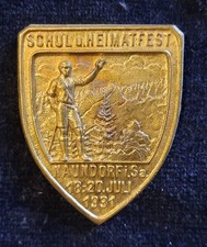 Veranstaltungsabzeichen Schul - und Heimatfest Naundorf in Sachsen 1931