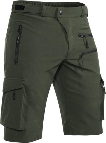 Herren outdoor shorts grün - outdoor-shorts, 5