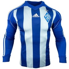 Adidas Dynamo Kiew Trikot Away #8 Langarm LS Kyiv Ukraine 2014/2015 S Blau