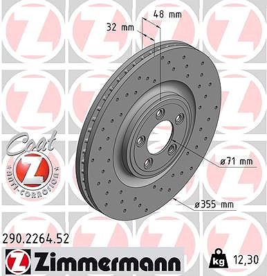 Zimmermann bremsscheibe - zimmermann,