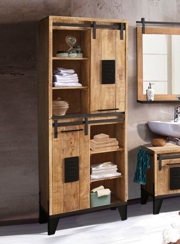 Badhochschrank 75x192cm