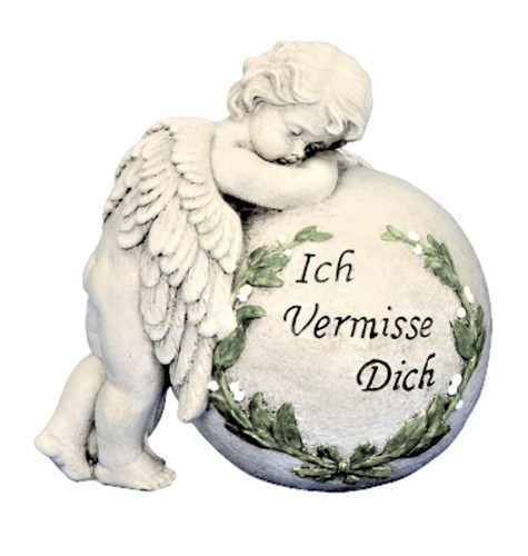 Grabschmuck engel mit - 19,5, cm