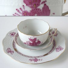 3tlg. Porzellan HEREND Ungarn