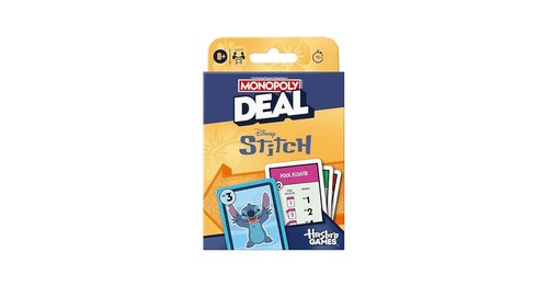 Monopoly deal disney - deal, stitch