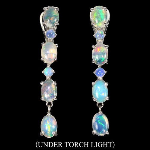 925 sterling silber - silber, ohrringe