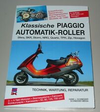 Reparaturanleitung Klassische Piaggio Automatik Roller Sfera SKR NRG ZIP Hexagon