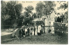 Ak Burg An der Ihle Kinder im Wasser 1907