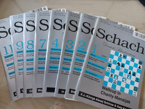 Schach zeitung konvolut - schach,