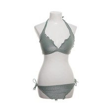 Calzedonia Beachwear, Bikini, Größe: M, Elasthan/Polyester, Grün/Silber #ssy