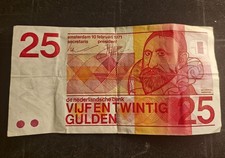 25 Gulden Schein Niederlande