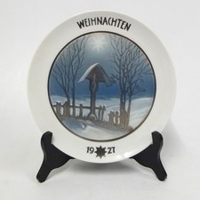 Alter Rosenthal Porzellan Weihnachtsteller 1927