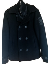 Petrol Industries Peacoat, Cabanjacke mit eingenähter Steppjacke Gr.S, schwarz