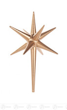 Ersatzteile & Bastelbedarf Stielstern gold BxHxT 9 cmx12 cmx9 cm NEU Erzgebirge