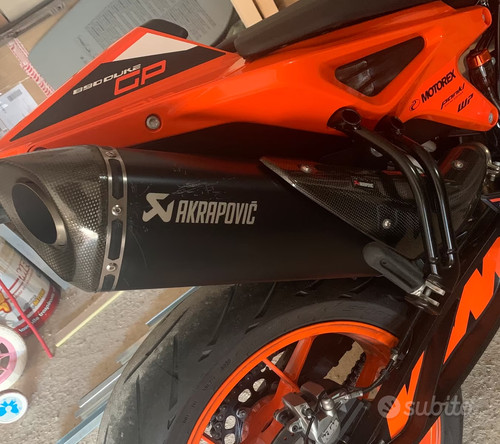 Schalldämpfer akrapovic ktm - schalldämpfer,