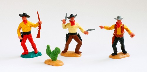 Timpo toys cowboys - toys, 1